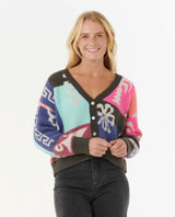 Rip Curl Keepsakes Jacquard Cardigan
