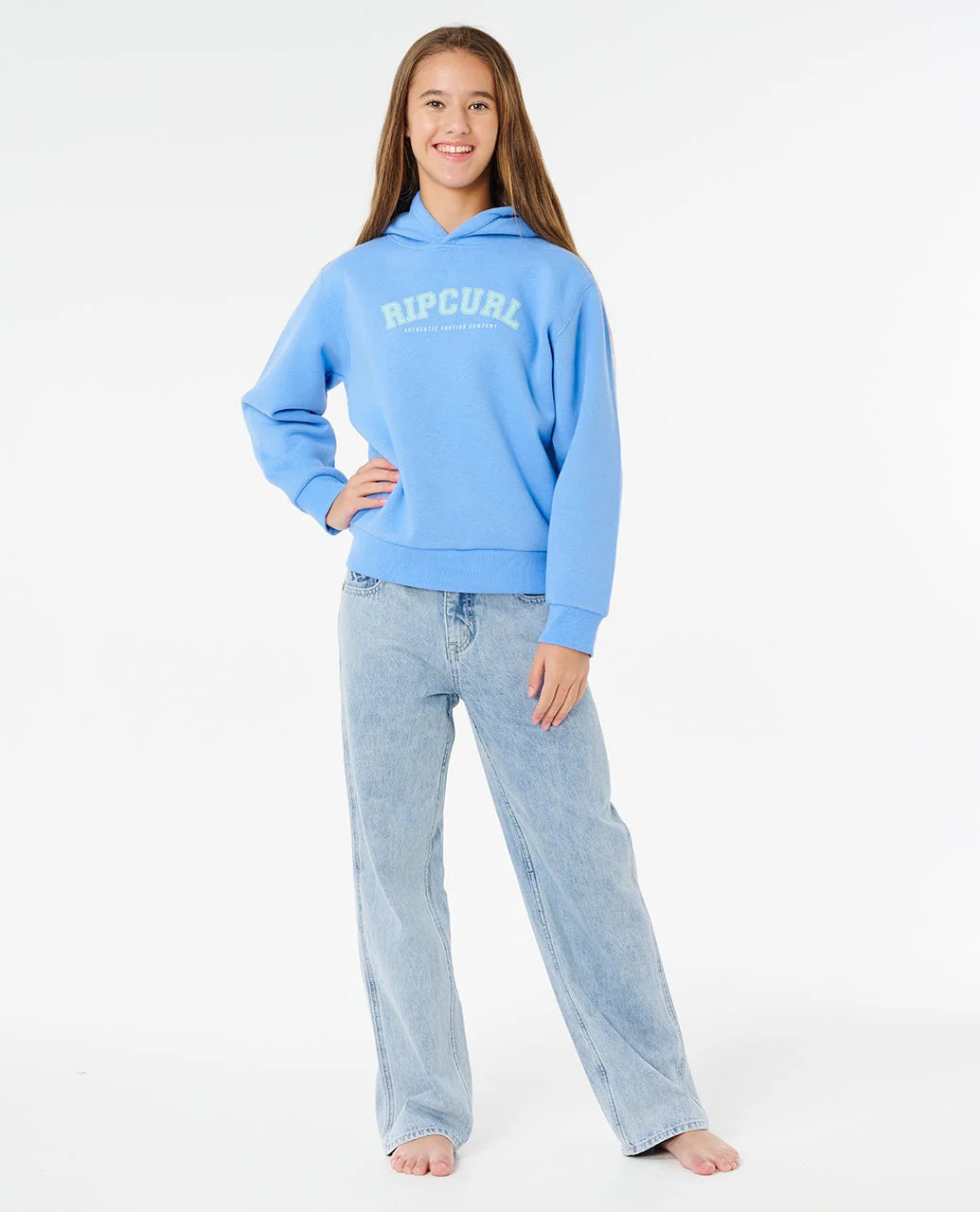 Rip Curl Girls Staple Varsity Hoodie