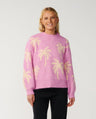 Rip Curl Retro Swell Palm Jacquard Jumper
