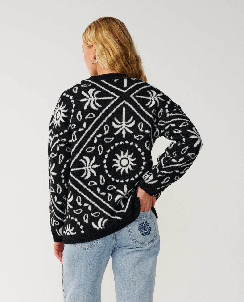 Rip Curl Bossa Nova Bandana Knit Jumper