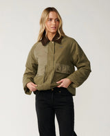 Rip Curl Bossa Nova Waxed Chore Jacket