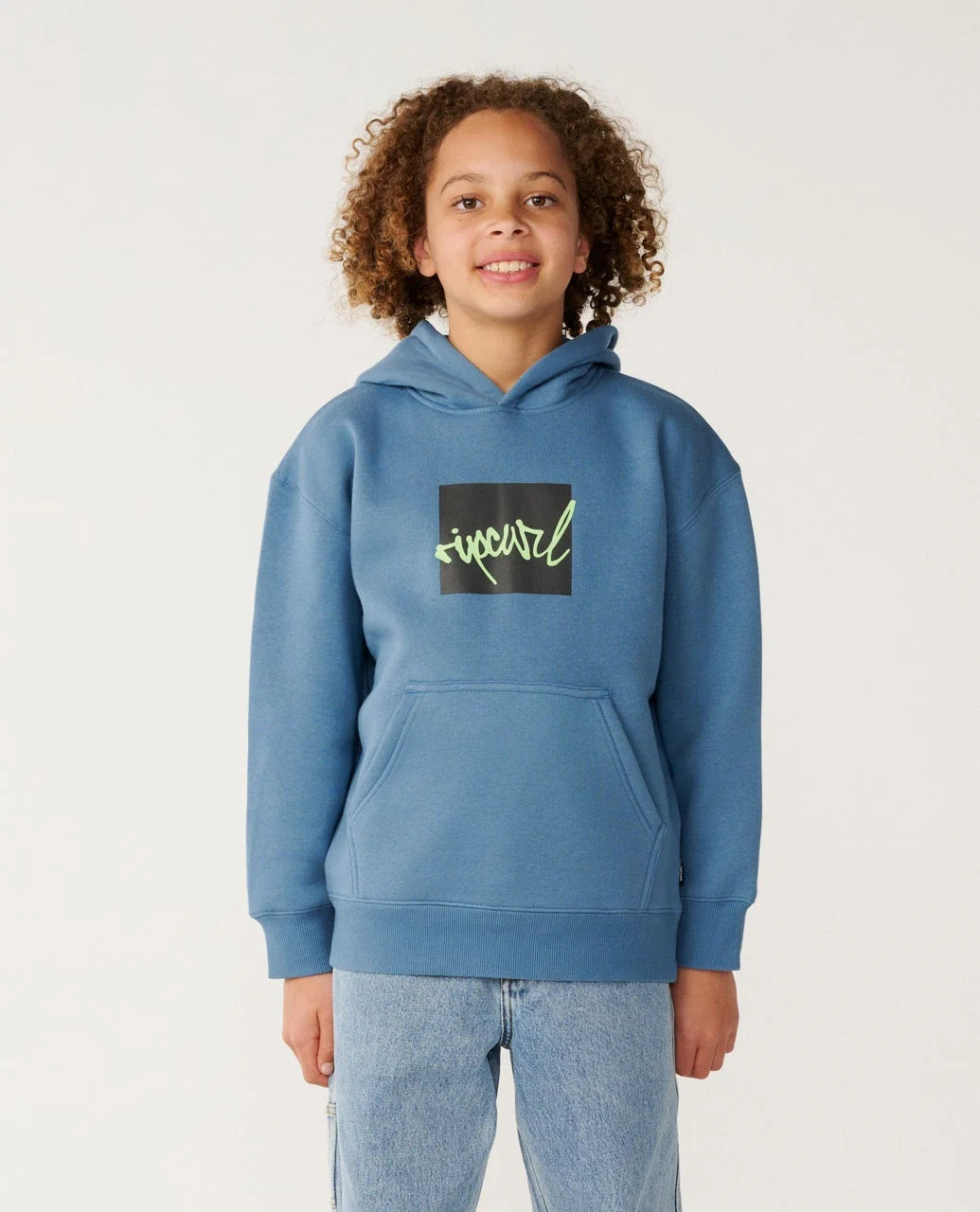 Rip Curl Kids Rip Script Icon Hoodie