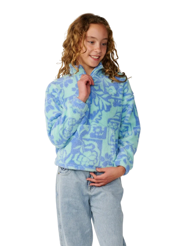 Rip Curl Kids Pacific Dreams 1/4 Zip Fleece