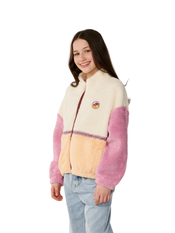 Rip Curl Kids Surf Revival Heritage Zip Fleece