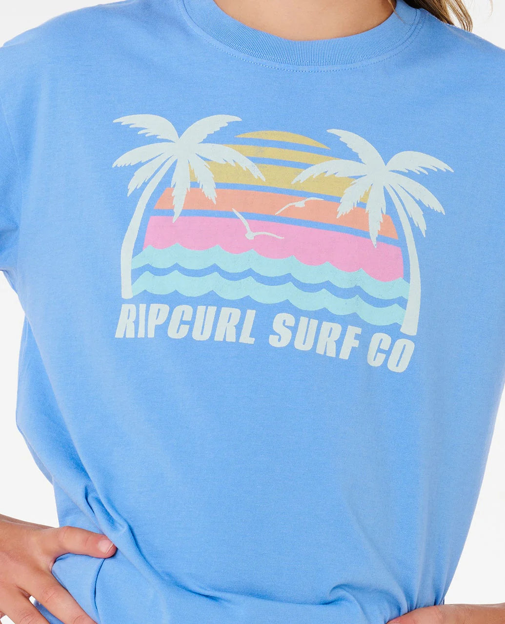 Rip Curl Girls Malibu Relaxed T-Shirt