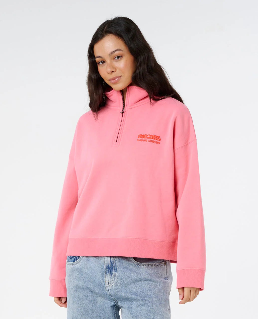 Rip Curl Surf Puff 1/4 Zip Fleece
