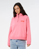 Rip Curl Surf Puff 1/4 Zip Fleece