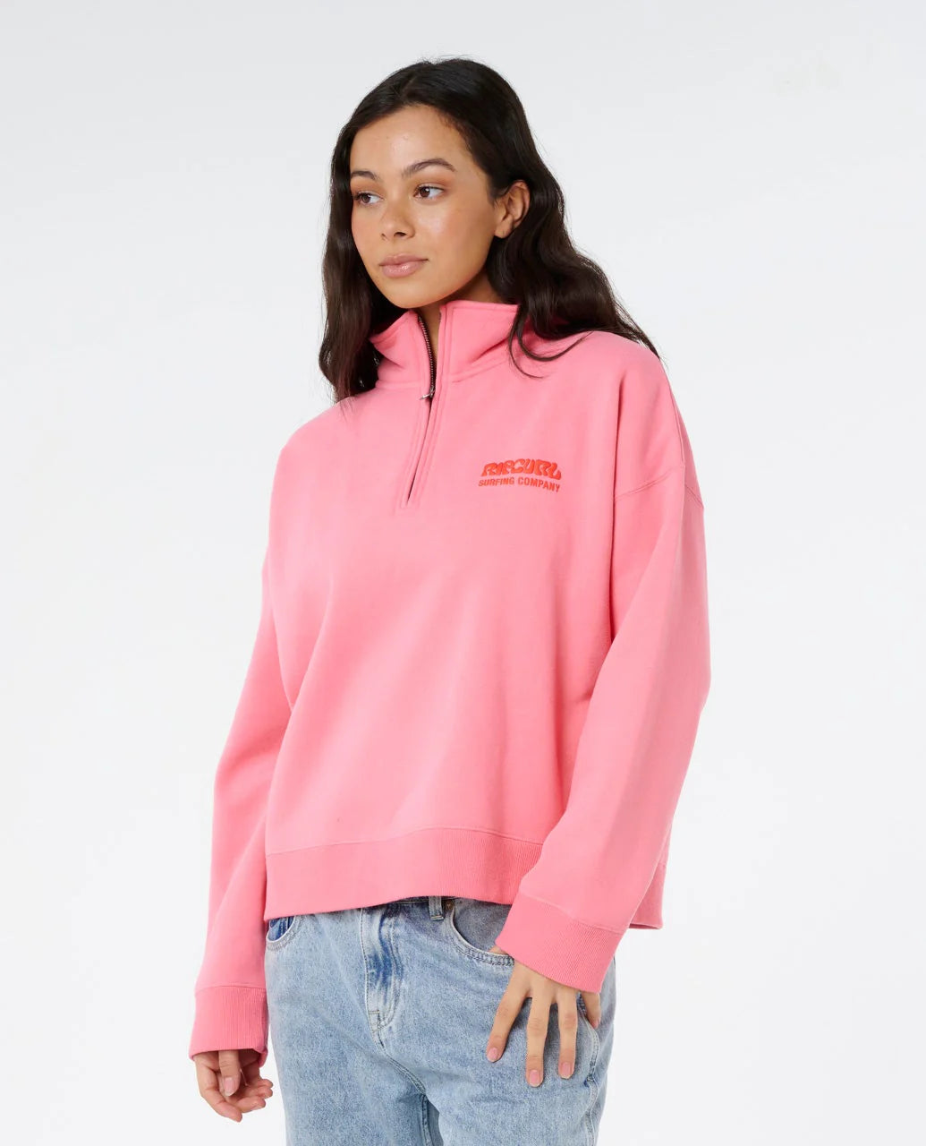 Rip Curl Surf Puff 1/4 Zip Fleece