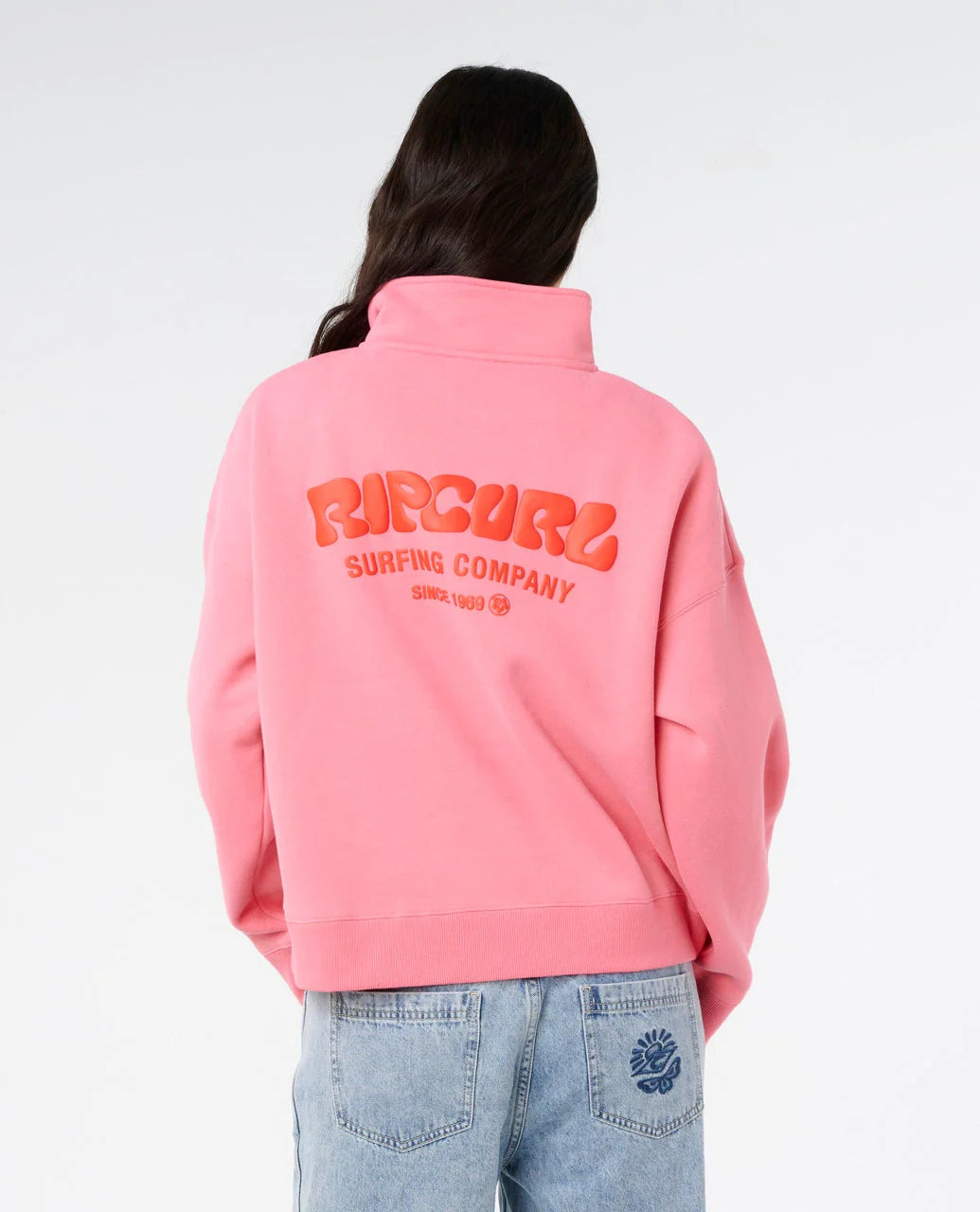 Rip Curl Surf Puff 1/4 Zip Fleece