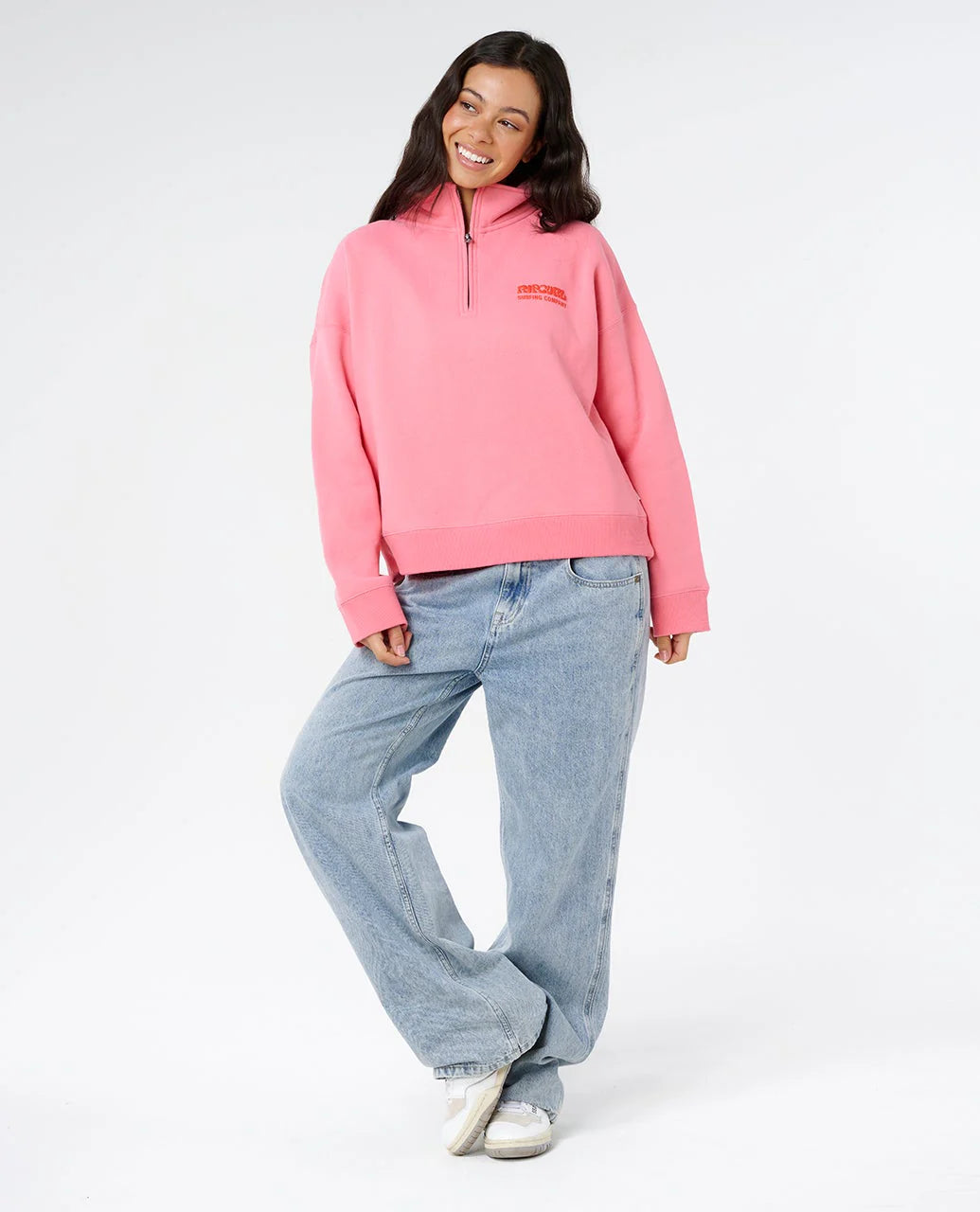 Rip Curl Surf Puff 1/4 Zip Fleece