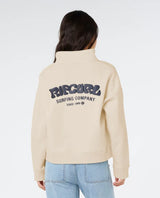 Rip Curl Surf Puff 1/4 Zip Sweatshirt