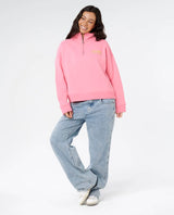 Rip Curl Surf Puff 1/4 Zip Sweatshirt