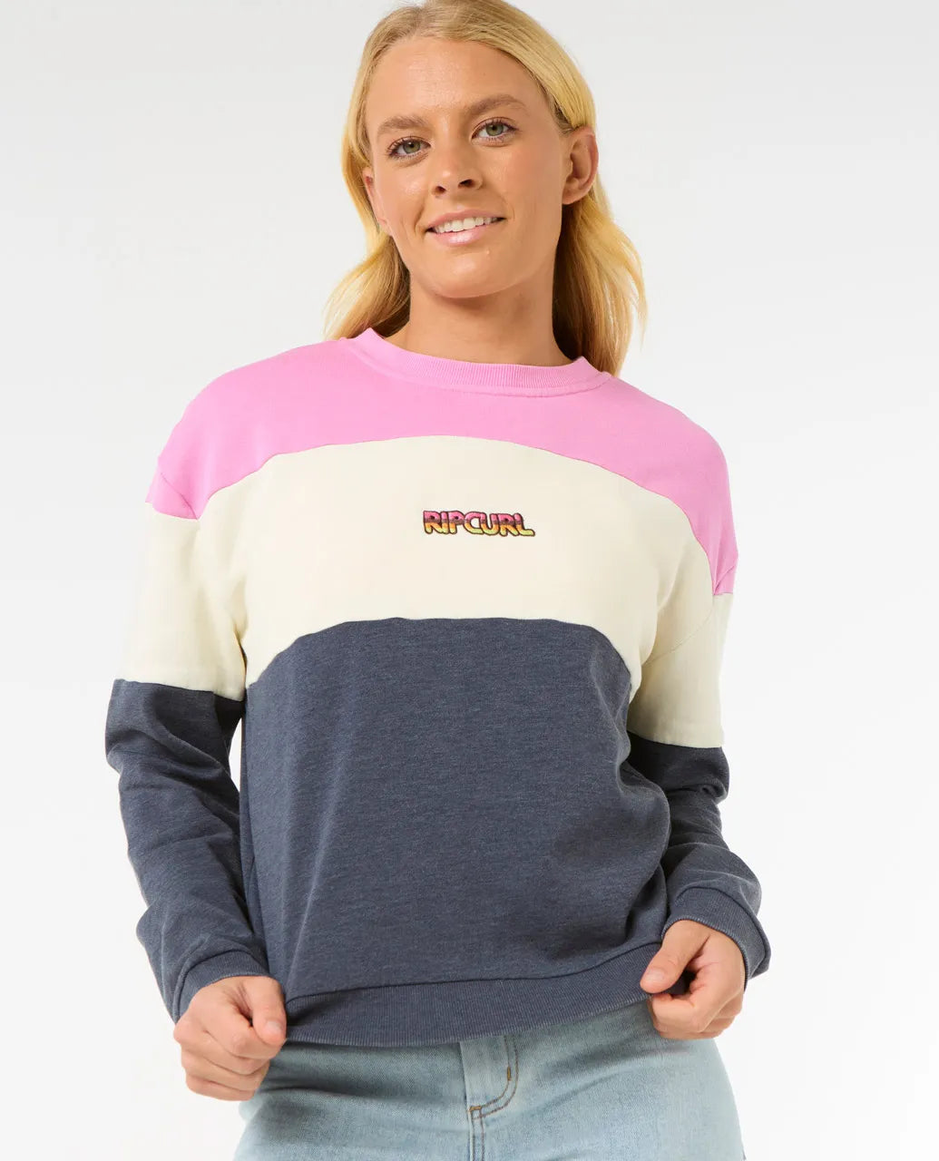 Rip Curl Las Dalias Colourblock Sweatshirt