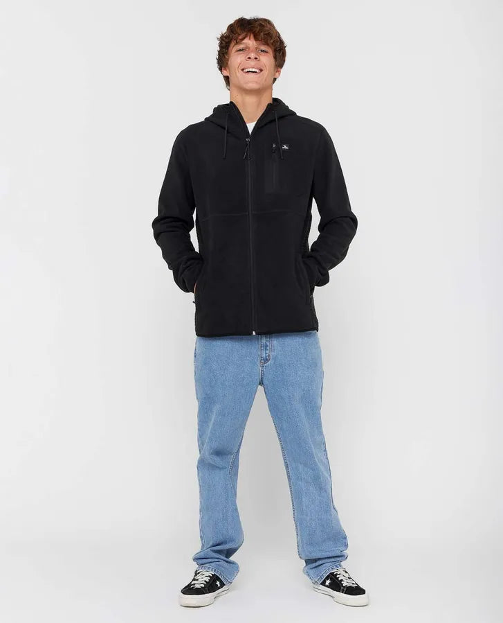 Rip Curl Departed Polar Hooded Zip Fleece