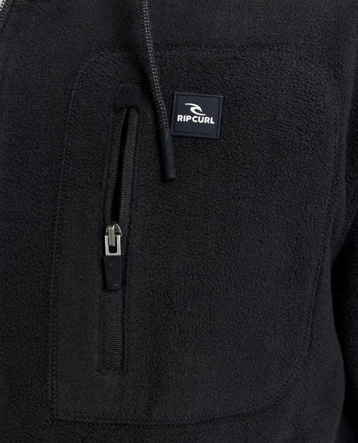 Rip Curl Departed Polar Hooded Zip Fleece