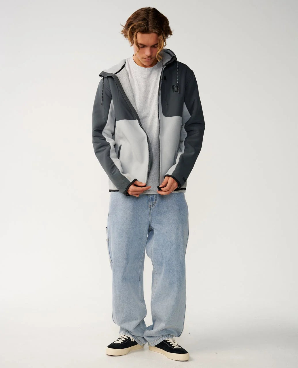 Rip Curl Search Series Panelled Zip Polar Fleece