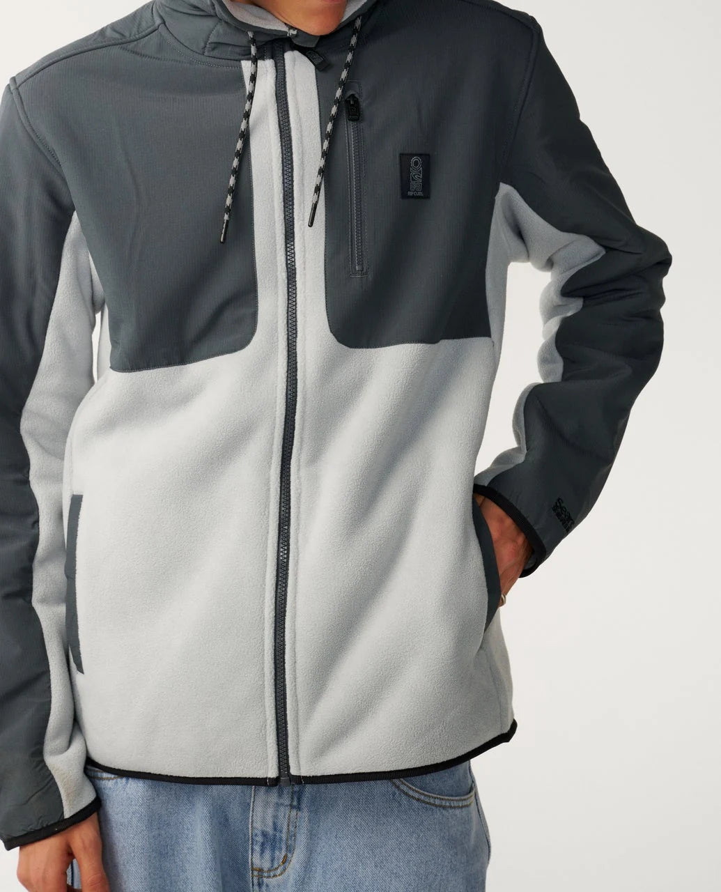 Rip Curl Search Series Panelled Zip Polar Fleece