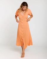 Rip Curl Molokaï Short Sleeve Long Dress