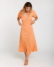 Rip Curl Molokaï Short Sleeve Long Dress