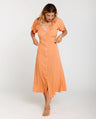 Rip Curl Molokaï Short Sleeve Long Dress