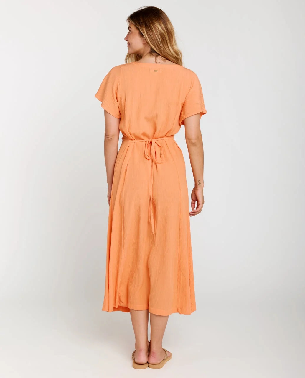 Rip Curl Molokaï Short Sleeve Long Dress