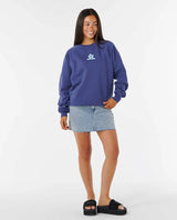 Rip Curl Luxe Surf Raglan Relaxed Sweatshirt