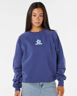 Rip Curl Luxe Surf Raglan Relaxed Sweatshirt