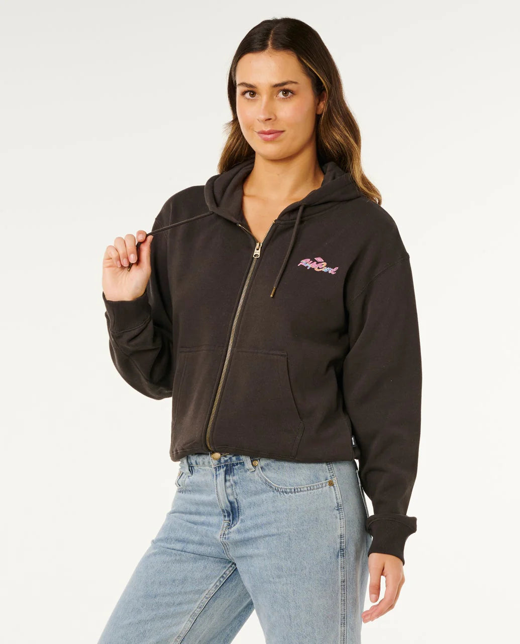 Rip Curl Lay Day Relaxed Zip Hoodie