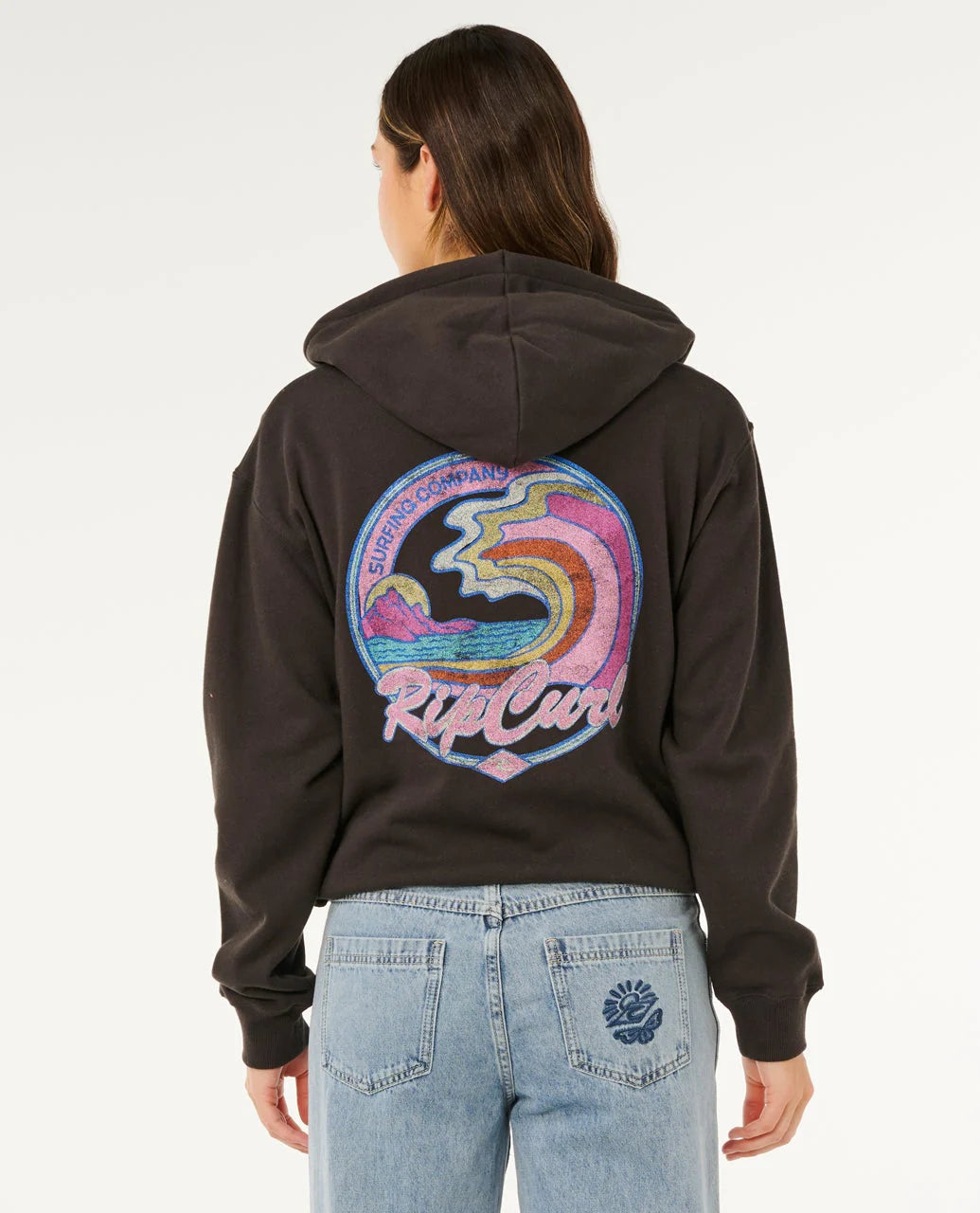 Rip Curl Lay Day Relaxed Zip Hoodie