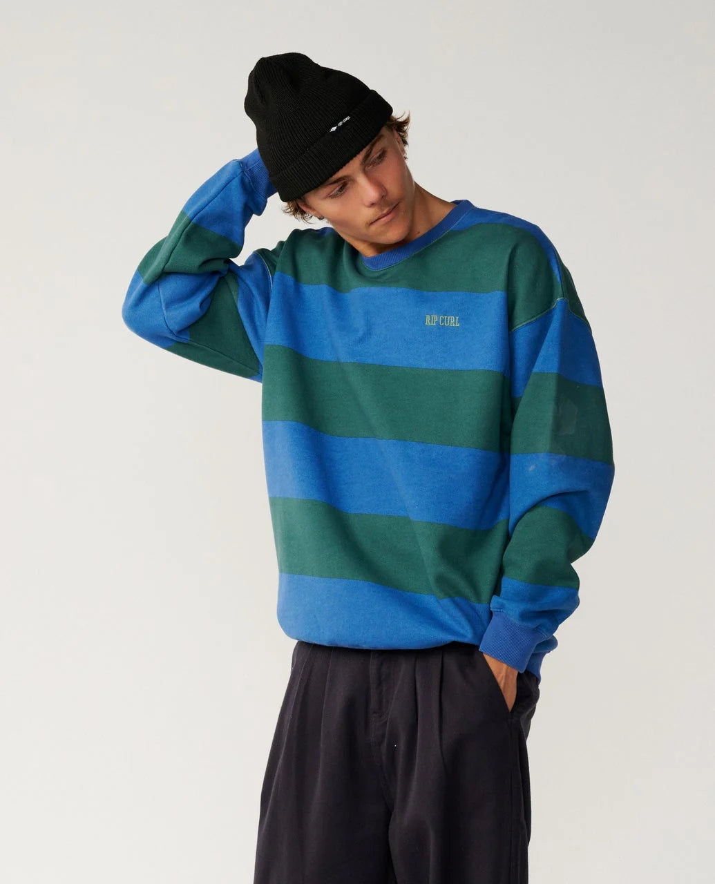Rip Curl Disorder Stripe Sweatshirt