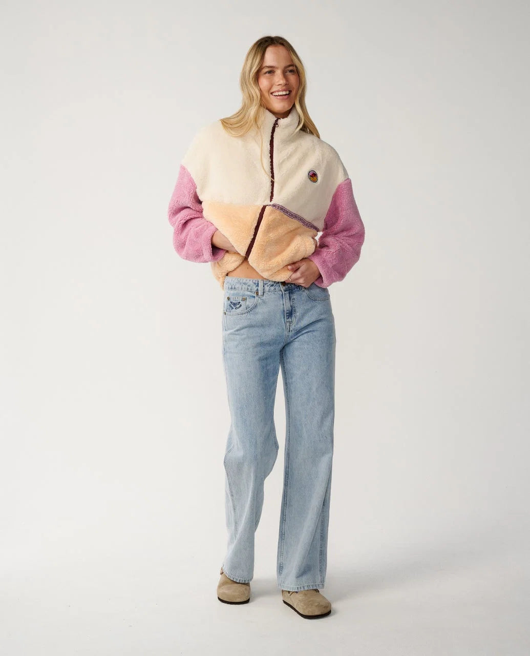 Rip Curl Surf Revival Heritage Zip Polar Fleece