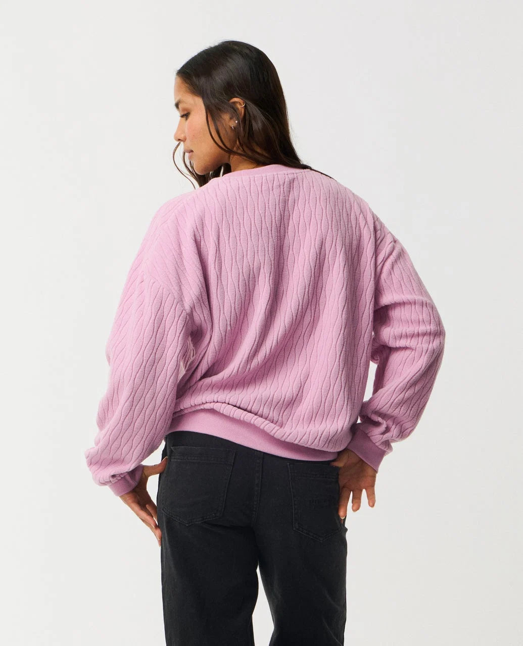 Rip Curl Search Series Jacquard Fleece Sweatshirt