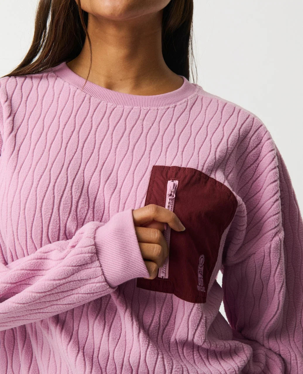 Rip Curl Search Series Jacquard Fleece Sweatshirt