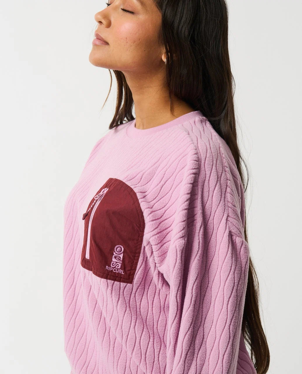 Rip Curl Search Series Jacquard Fleece Sweatshirt