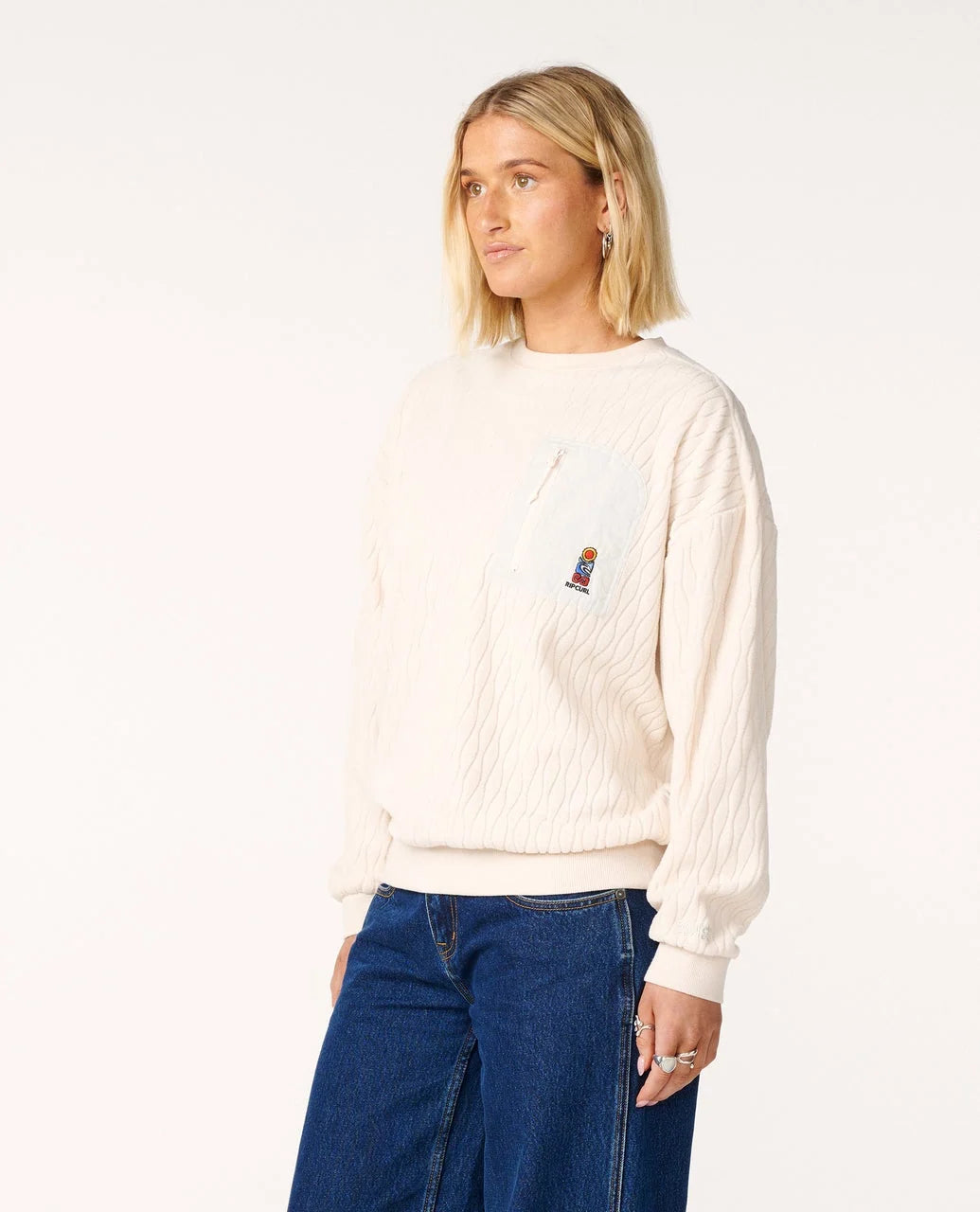 Rip Curl Search Series Jacquard Fleece Sweatshirt