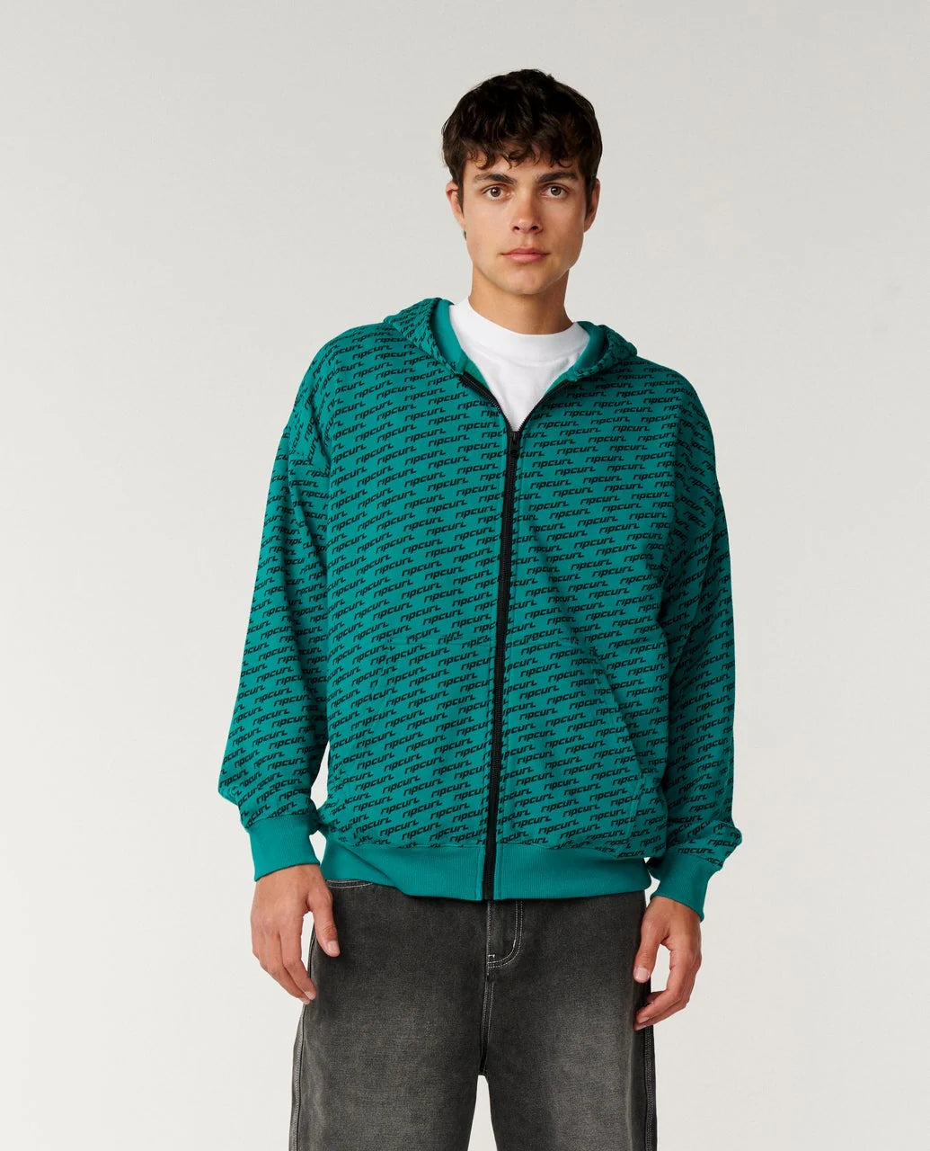 Rip Curl Archive All Over Zip Hoodie