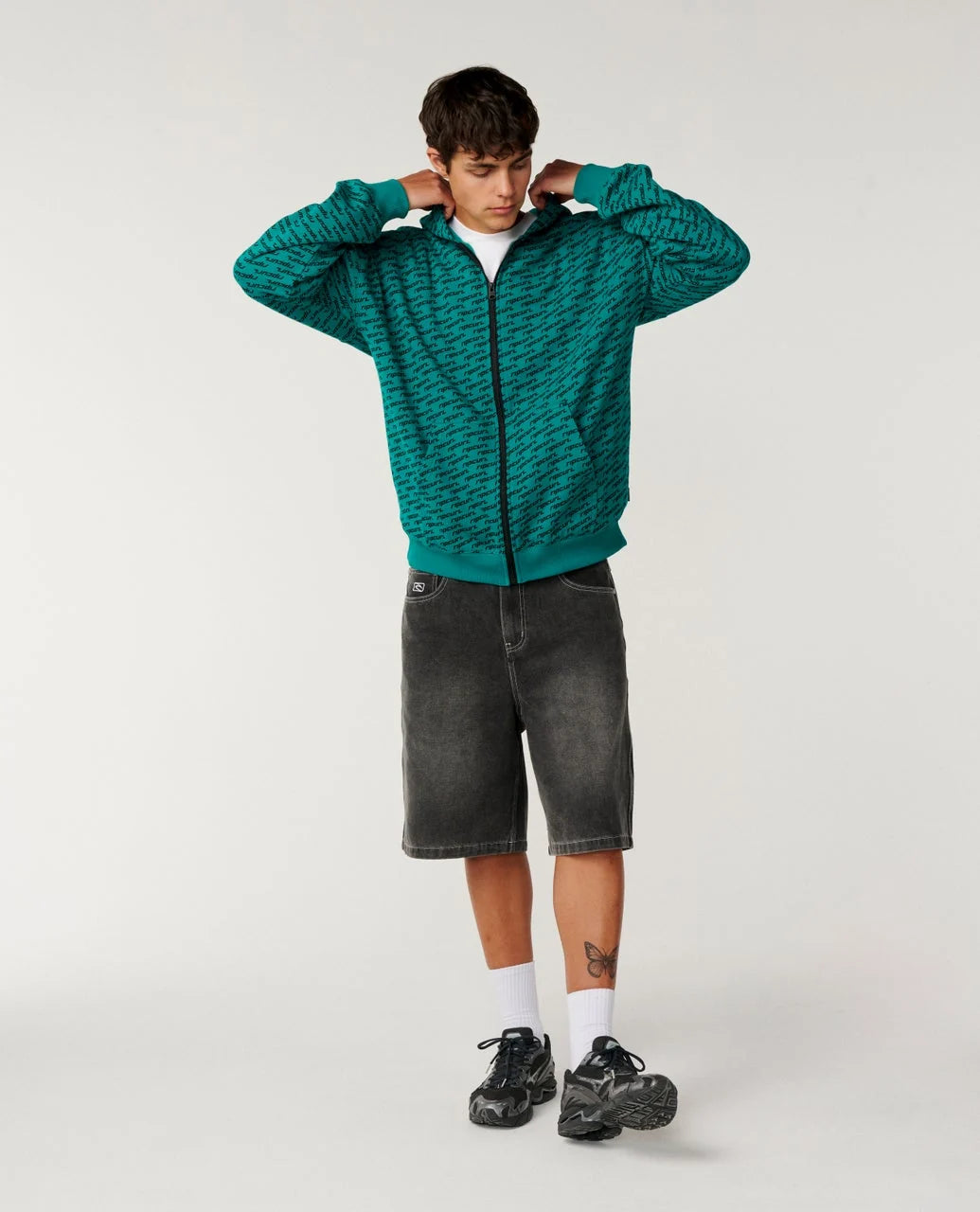 Rip Curl Archive All Over Zip Hoodie