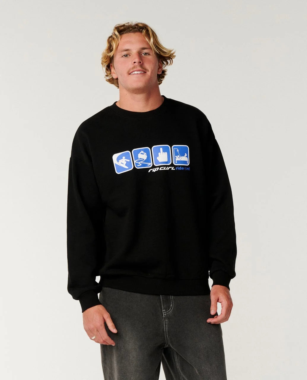 Rip Curl Archive Ride On Sweatshirt