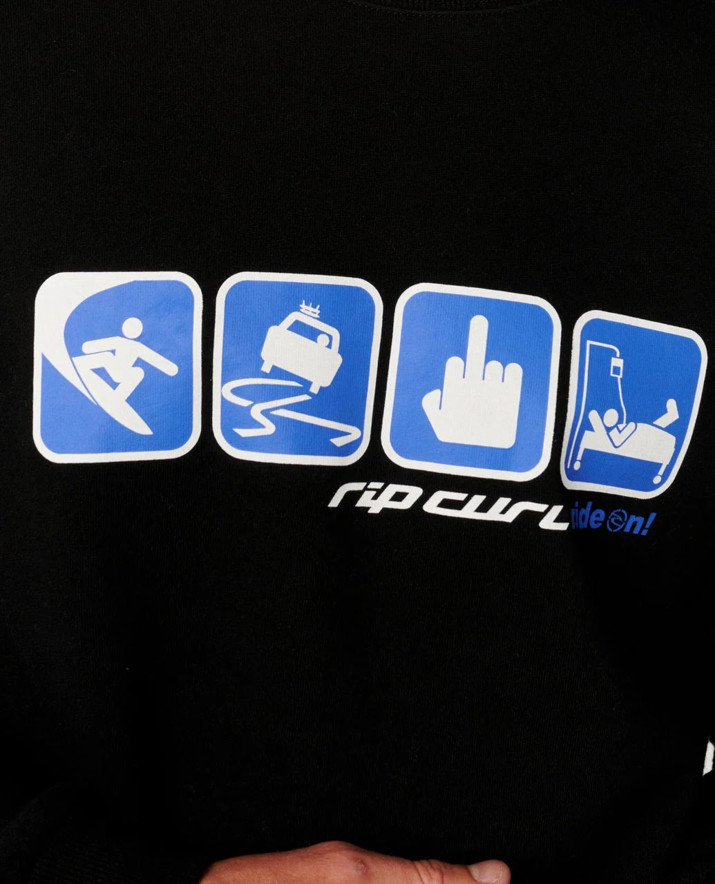 Rip Curl Archive Ride On Sweatshirt