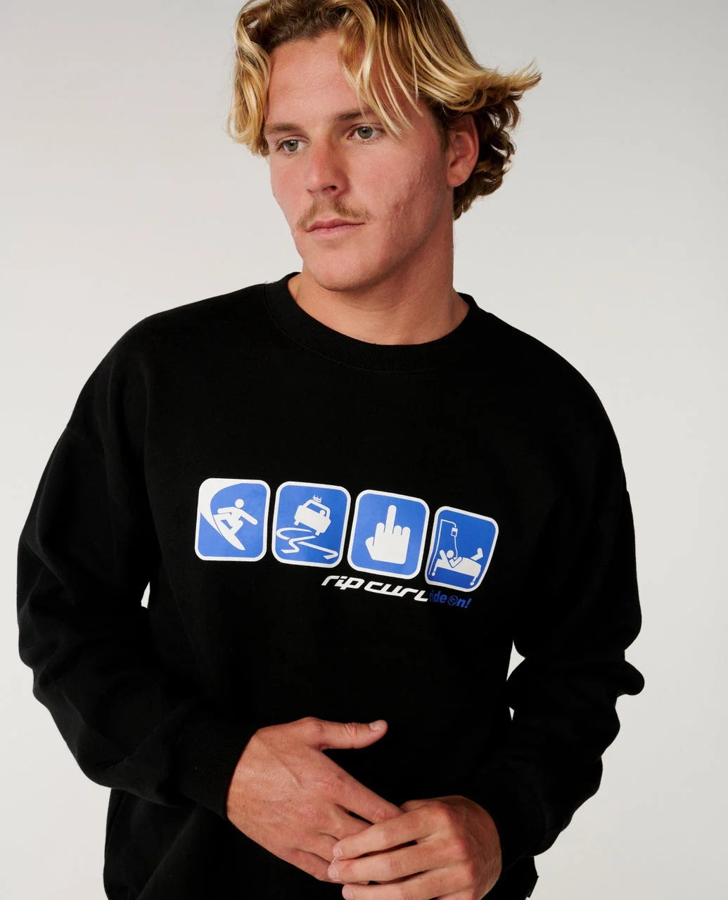 Rip Curl Archive Ride On Sweatshirt