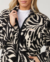 Rip Curl Party Wave Allover Zip Polar Fleece