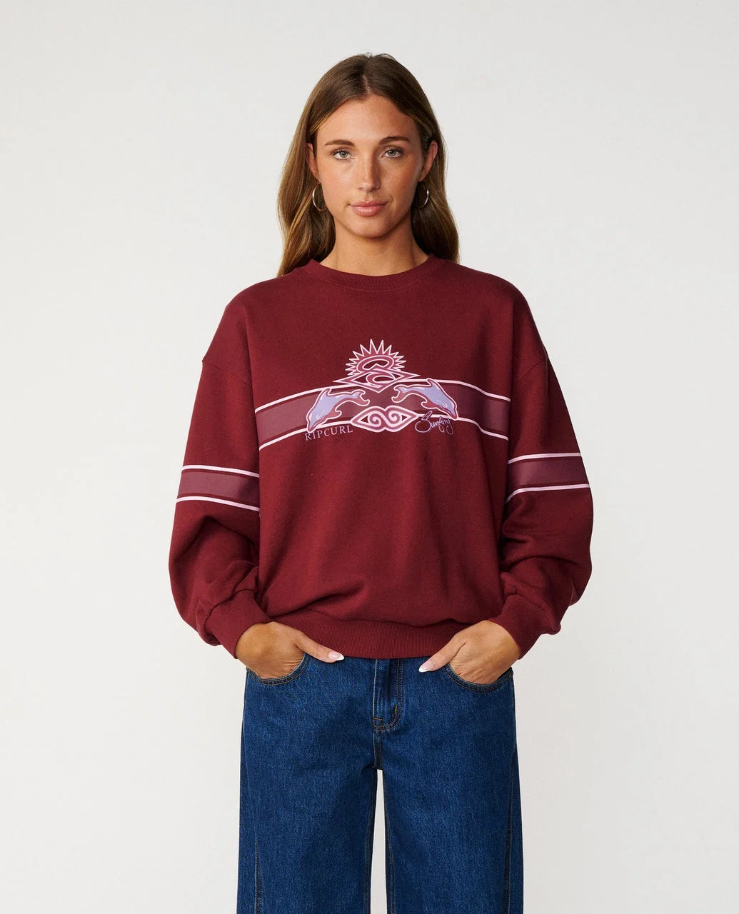 Rip Curl Archive Dolphin Oversized Sweatshirt
