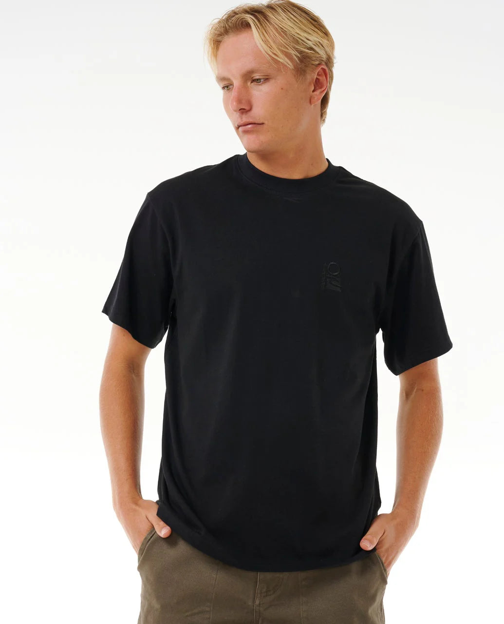 Rip Curl Search Embroidery T-Shirt
