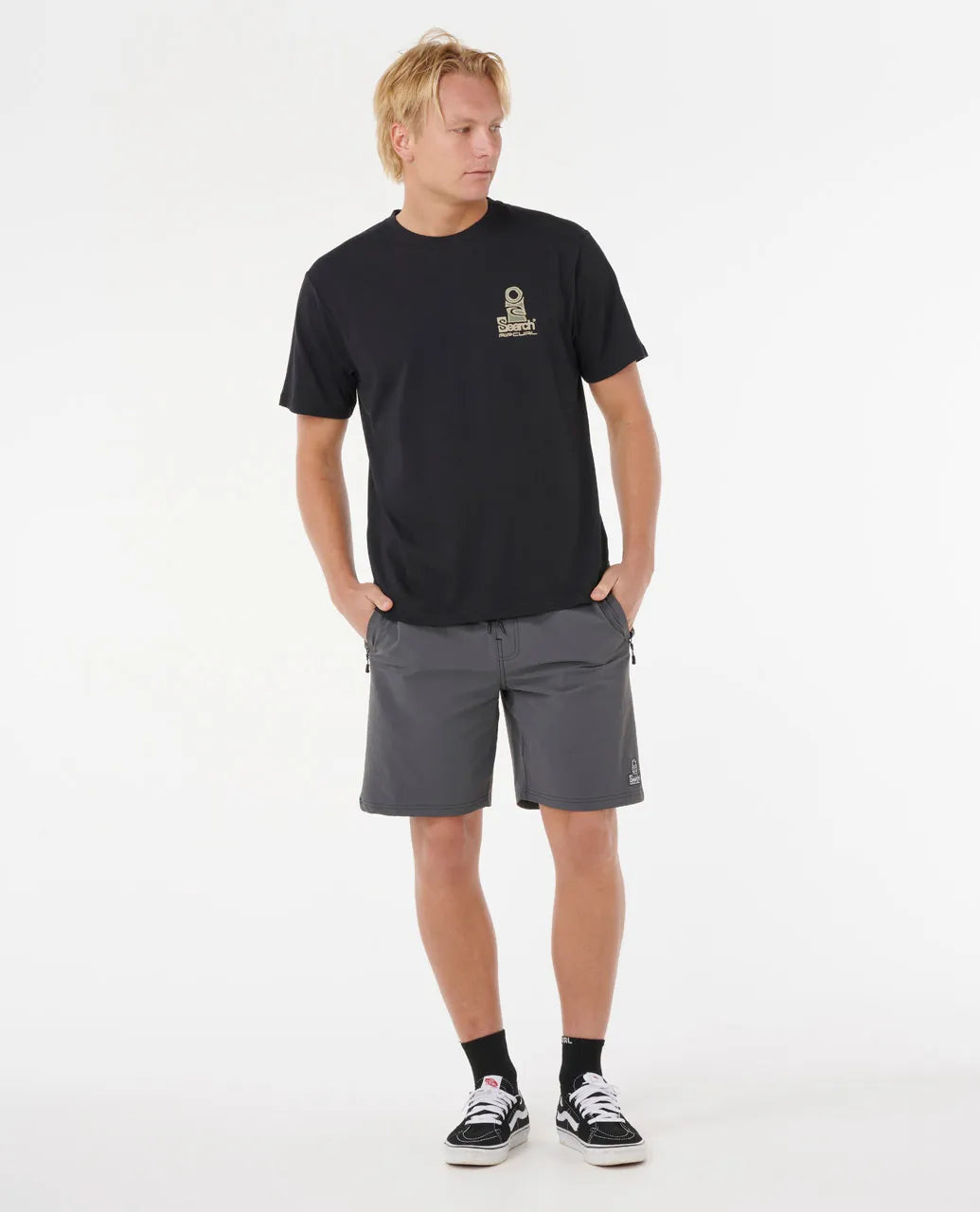 Rip Curl Vaporcool Search Stack T-Shirt