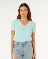 Rip Curl Hotel Malibu V-Neck T-Shirt