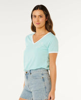 Rip Curl Hotel Malibu V-Neck T-Shirt