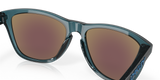 Oakley Frogskins - Crystal Black Frame with Prizm Sapphire Irid Polarized Lens