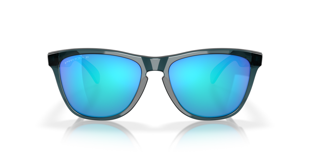 Oakley Frogskins - Crystal Black Frame with Prizm Sapphire Irid Polarized Lens