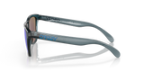 Oakley Frogskins - Crystal Black Frame with Prizm Sapphire Irid Polarized Lens