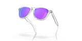 Oakley Frogskins - Polished Clear Frame with Prizm Violet Lens